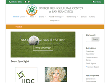 Tablet Screenshot of irishcentersf.org
